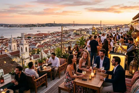 The Best Rooftop Bars in Lisbon
