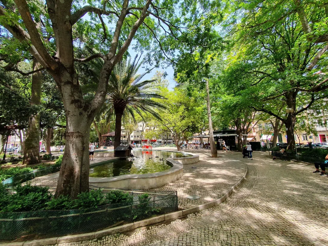 Jardim da Parada (Jardim Teófilo Braga), Lisboa