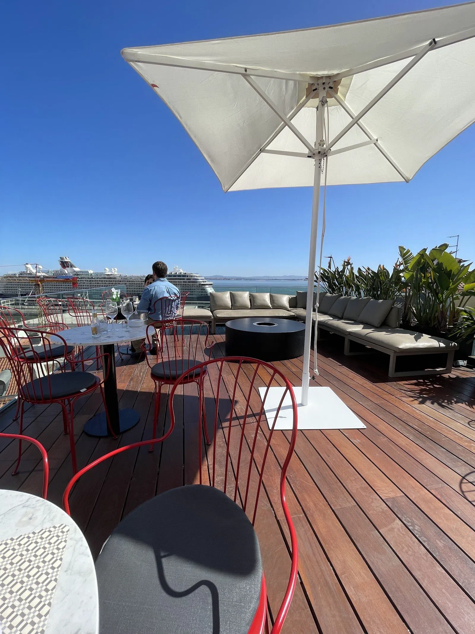 Wine Bar & Terrace at Memmo Alfama, Lisbon